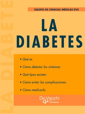 cover image of La diabetes